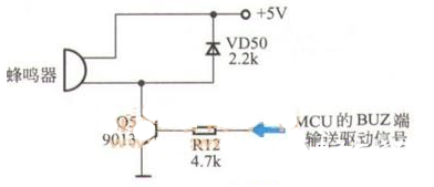 pg电子模拟器试玩游戏蜂鸣器工作发声原理图和电路图(图4)