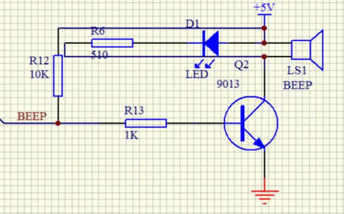 pg电子模拟器试玩游戏蜂鸣器工作发声原理图和电路图(图5)